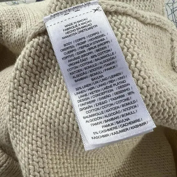 Vintage Polo Ralph Lauren Cardigan Sweater - Picture 7 of 8